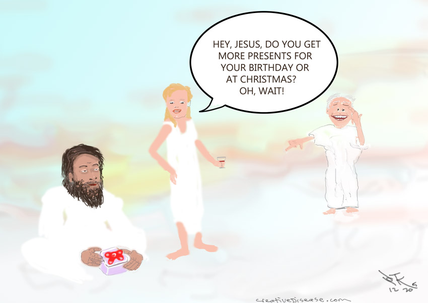 jesus christmas comic cartoon