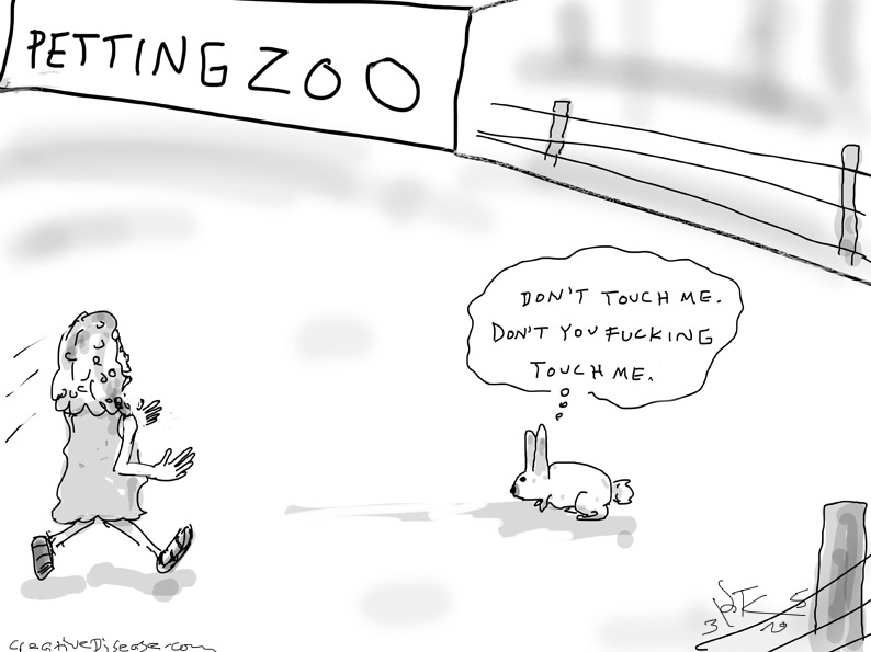 petting zoo comic