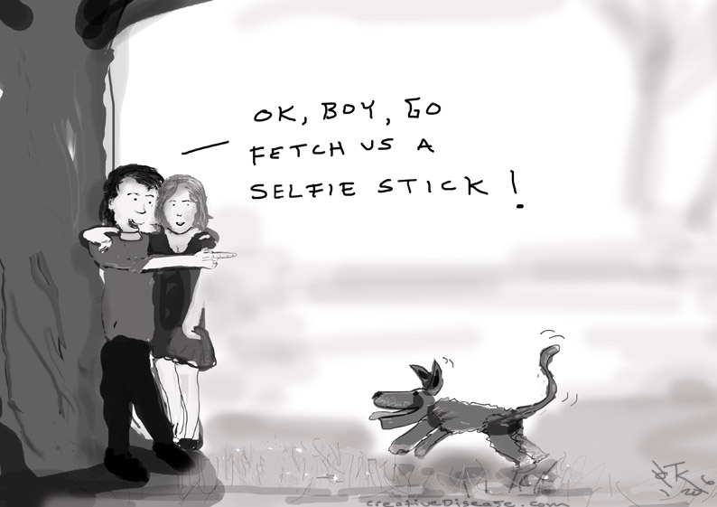 selfie comic
