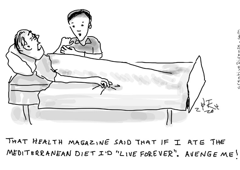 health food cartoon