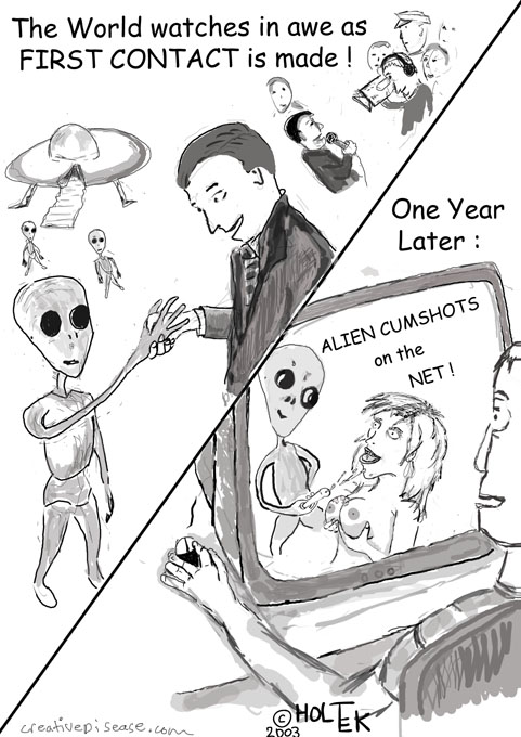 alien sex cartoon