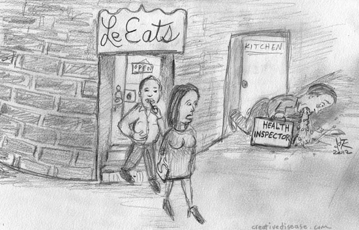 restaurant cartoon