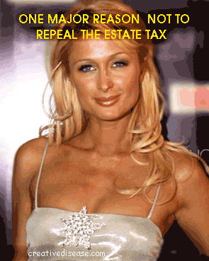paris hilton estate tax