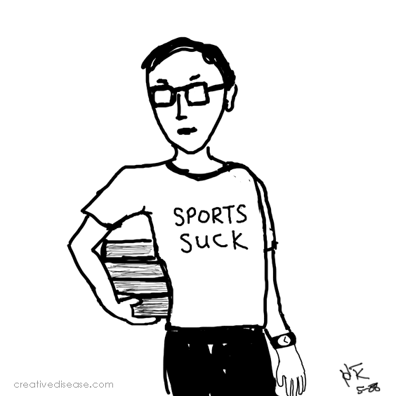 sports suck cartoon holtek